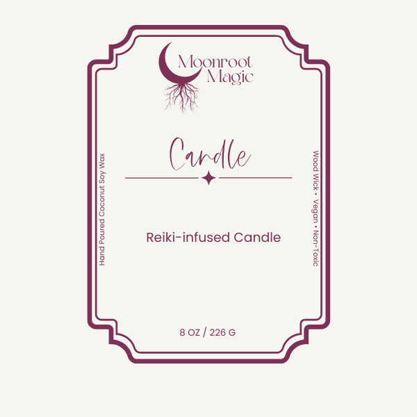 Ritual Set: World Peace Crystal Grid + Candle (includes digital guide)