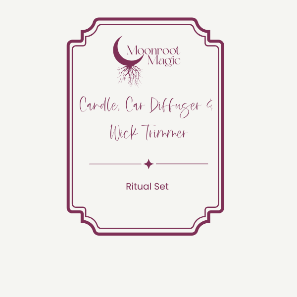 Ritual Set: Candle + Car Diffuser + Wick Trimmer